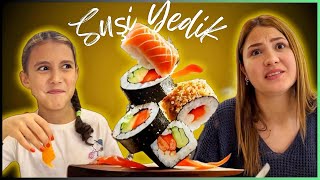 İlk Defa Sushi Yedim Midem Bulandı [upl. by Naawaj]