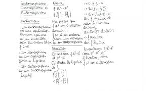 927 Endomorphisme Isomorphisme et Automorphisme [upl. by Ezar2]