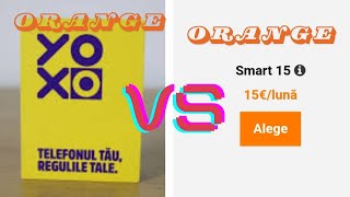 COMPARAȚIA MULT AȘTEPTATĂ • ORANGE Smart 15 vs ORANGE YOXO • [upl. by Enyawud]