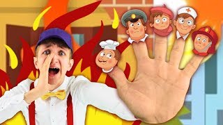 Jobs Song for Kids  Super Simple Nursery Rhymes – Professions Part 1 [upl. by Allegra]