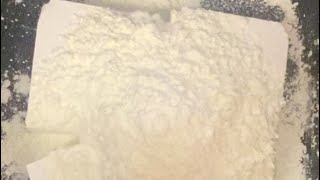 Fresh blocks amp cornstarch asmr chalkart oddlysatisfying gymchalk cornstarchasmr [upl. by Odradlig]