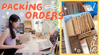 ✸ 850 Orders On Launch Day ✸ how to pack efficiently [upl. by Merna478]