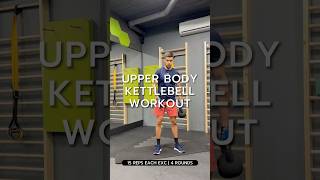 HARD KETTLEBELL UPPER BODY WORKOUT [upl. by Ettenim]