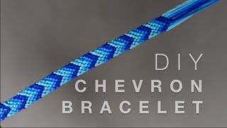 DIY Chevron Friendship Bracelet [upl. by Eneri]