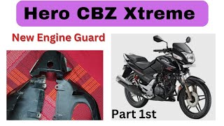 Hero Honda CBZ Xtreme New Engine Guard [upl. by Anirba]