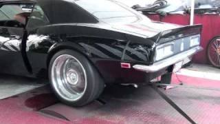 68 Camaro LS2 quotEvadequot Dyno w Stainlessworks Exhaust [upl. by Connelley]