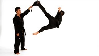 How to Do a Bolley Kick  Taekwondo Training [upl. by Rexanne]