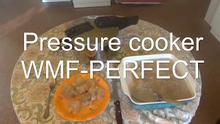 Functional testing Pressure cooker WMF Perfect How to cook Cows foot [upl. by Weil945]