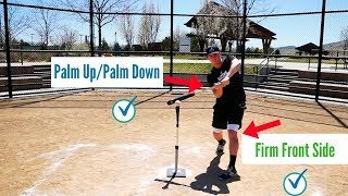 How To Hit A Baseball BEGINNERS GUIDE TO HITTING [upl. by Hpotsirhc]