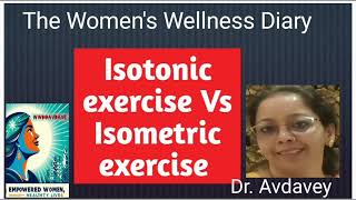 Isotonic exercise Vs Isometric exercise [upl. by Aihsoem599]