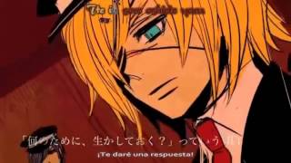 Kagamine Rin amp Len Append Karakuri 卍 Burst Sub Español [upl. by Tnirb]