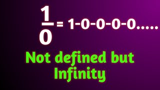 Why 1 divided by 0 is undefined but sometimes infinity [upl. by Petey]