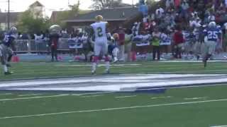 NSU Football Highlights vs Hampton [upl. by Epilif]