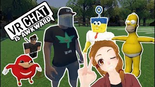 AWKWARD VRCHAT MOMENTS [upl. by Terces]