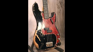 P Bass Black 2021 by Alnus Bass [upl. by Dyan759]