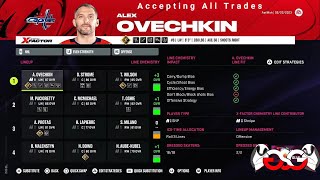 Accepting All Trades With The Washington Capitals in NHL 24 [upl. by Atwood]