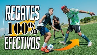 5 REGATES MUY EFECTIVOS PARA DEJAR ATRÁS A TU OPONENTE  Futbol [upl. by Turmel812]