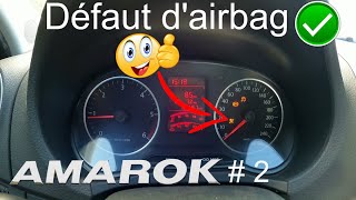 ✅ Défaut d’Airbag et capteur d’angle de braquage AMAROK Ep 2 [upl. by Zucker]