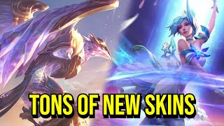 TONS OF NEW SKINS  STAR GUARDIANS NEW ULTIMATE 7 PRESTIGE SKINS VICTORIOUS SKIN AND MORE [upl. by Neva]