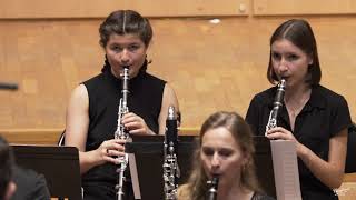 Choeur de clarinettes du CRR de Paris  Escualo  Astor Piazzolla [upl. by Burman]