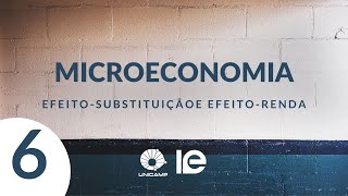 Microeconomia  Aula 6  Efeitosubstituição e efeitorenda [upl. by Ivo]