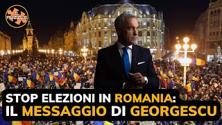 Stop elezioni in Romania il messaggio di Georgescu [upl. by Meridith]