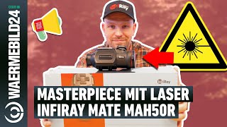 Das Masterpiece mit Laser  das Infiray MATE MAH50R WärmebildVorsatzgerät im Check 📦 [upl. by Adnohsek512]