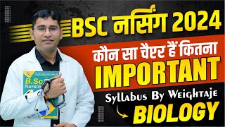 BSC NURSING 2024 SYLLABUS  BSC NURSING BIOLOGY IMPORTANT TOPICS  BSC NURSING 2024 ADMISSION FORM [upl. by Leboff]