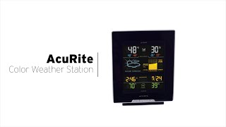 AcuRite Color Weather Station [upl. by Yrruc]