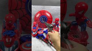 Spider Man Toys ironman marveltoys spidermantoys marvel marveltoy asmrtoyunboxing toys [upl. by Nylanej]