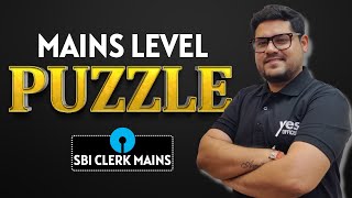 Mega Practice  SBI Clerk 202324  Mains Puzzle  High Level Puzzle  Ankush Lamba [upl. by Esinaej]