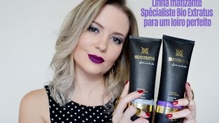 Linha matizante Spécialiste Bio Extratus para um loiro perfeito [upl. by Enaej233]