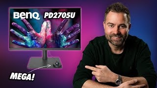 BenQ PD2705U Super starker Monitor in seiner Klasse [upl. by Samtsirhc]