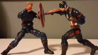 Cap VS cap Endgame Stop Motion [upl. by Nwahsirhc]