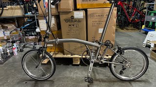 8kg 钛合金3折16寸，112开档Same Brompton C line size 这个价钱值不值的买？ [upl. by Maura766]