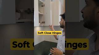 Auto Hinges Soft Close l Modular Kitchen Hinged kitchen kitchenlayout interior [upl. by Ainaznat618]