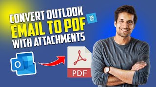 How to Convert Outlook email to PDF with attachments 2024 [upl. by Zechariah]