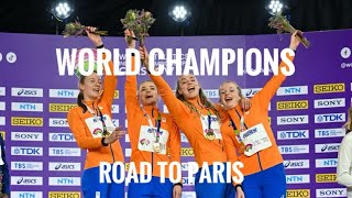 VLOG 97 WORLD CHAMPIONS  GLASGOW 2024  ROAD TO PARIS [upl. by Cicero777]