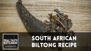 Biltong  Savanna Grill  Real Taste Kitchen Recipe [upl. by Eladnor408]