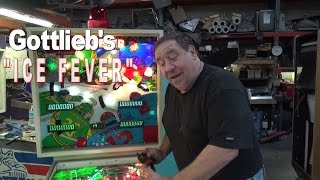 789 Gottlieb ICE FEVER Pinball Machine sold to Baseball Legend PETE ROSE TNT Amusements [upl. by Ruenhcs190]