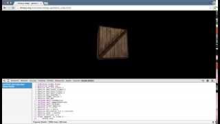 WebGL Shader Editor extension demo [upl. by Anilorak]