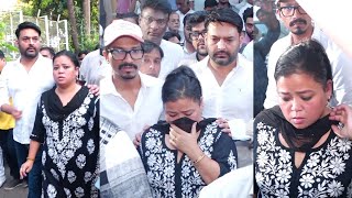 Kapil Sharma And Bharti Singh EMOTIONAL At Raju Srivastav Prayer Meet😞 [upl. by Herahab158]