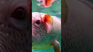 😨PIGFISH⁉️REAL OR NO⁉️ pigfish realorfake unique uniqefish horrorstories horrorshorts weird [upl. by Tanberg996]