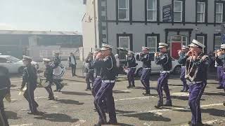 Dervock Young Defenders  Black Saturday in Ballymena 20241 [upl. by Ynohtna]