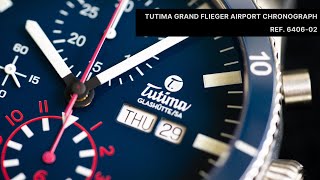 Tutima Grand Flieger Airport Chronograph ref 640602 [upl. by Hana]