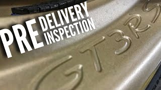 Pre Delivery Inspection  2019 Porsche GT3 RS [upl. by Musser]