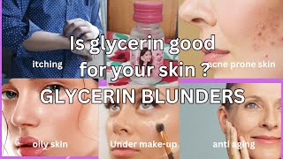 How to use glycerin for maximum beauty benefits Top 5 reasons to add glycerin to your skincare [upl. by Irodim]