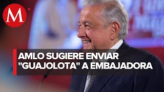 AMLO critica respuesta de embajada de Ucrania a mexicano [upl. by Novak]