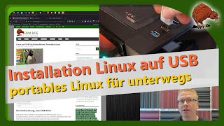 Linux auf USBStick installieren Portables Linux auf USBStick [upl. by Kaylee]