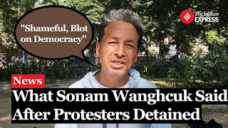 What Sonam Wangchuk Appealed For After Protesters Detained In Delhi  Ladakh Protest [upl. by Tabatha]